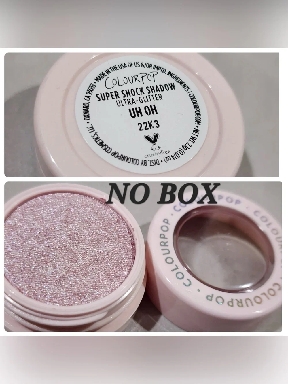 🌸 ColourPop Super Shock Shadow Ultra-Glitter 